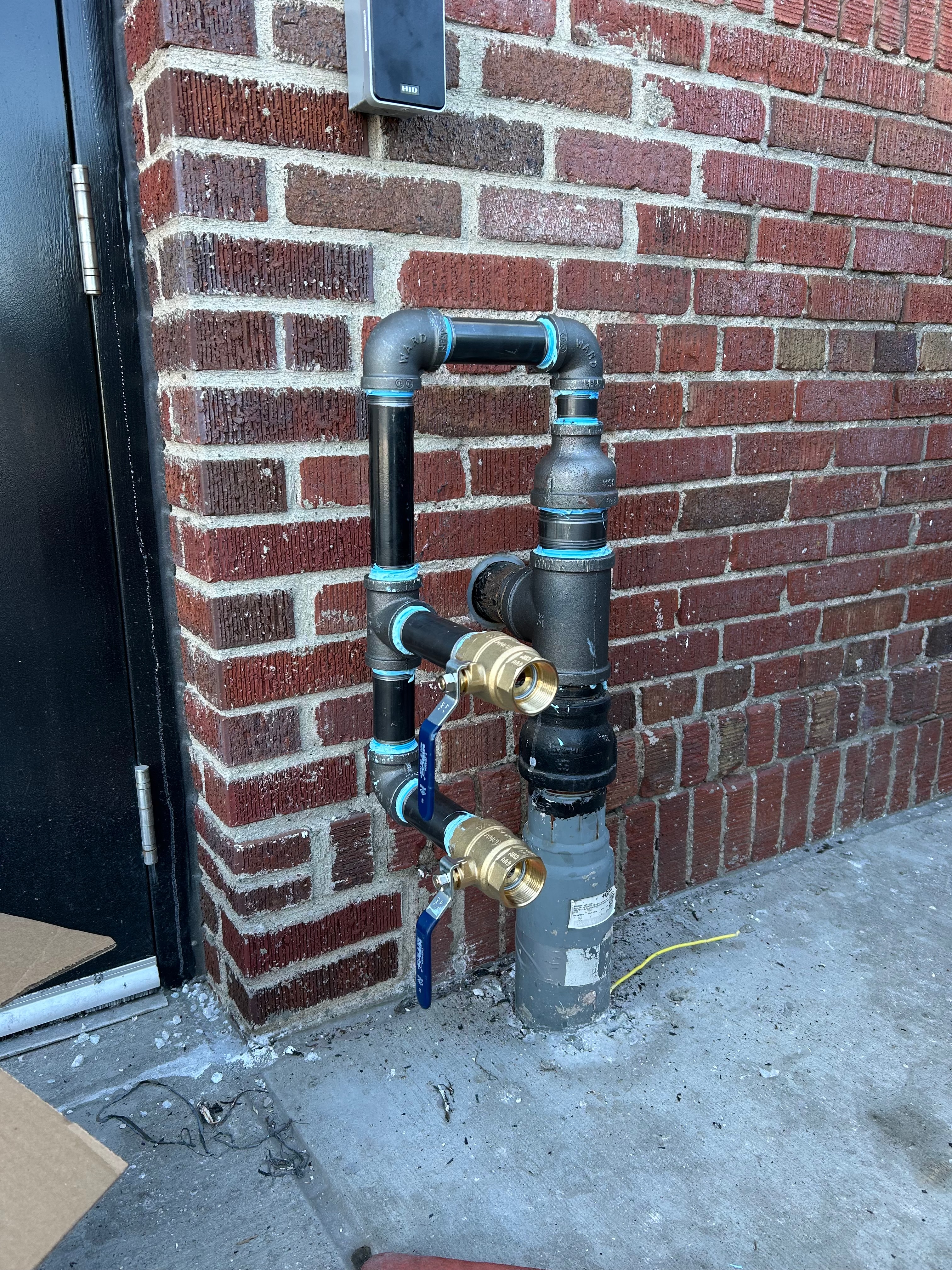 Gas Piping project by Bulldog Mechanical