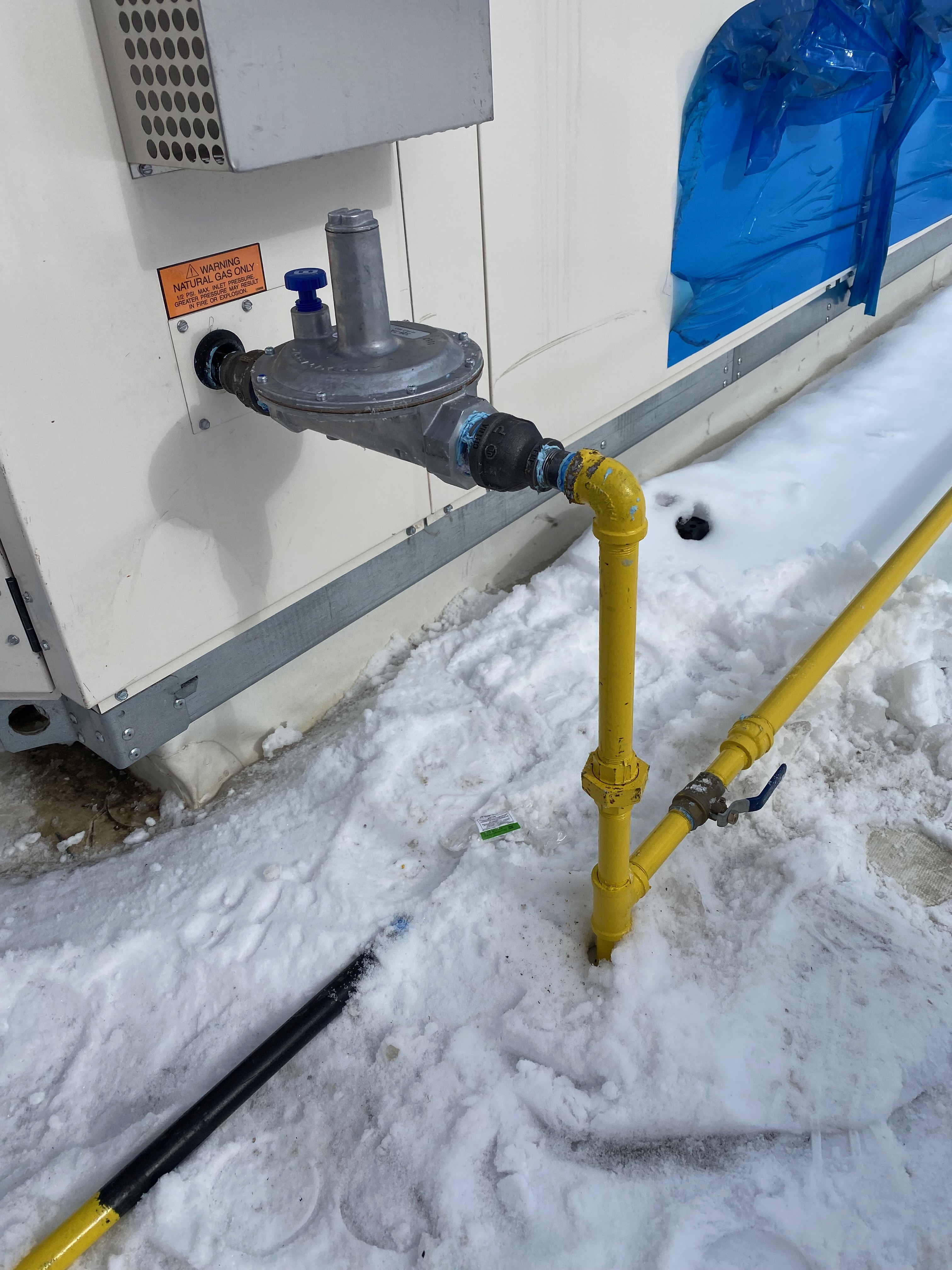 Gas Piping project by Bulldog Mechanical